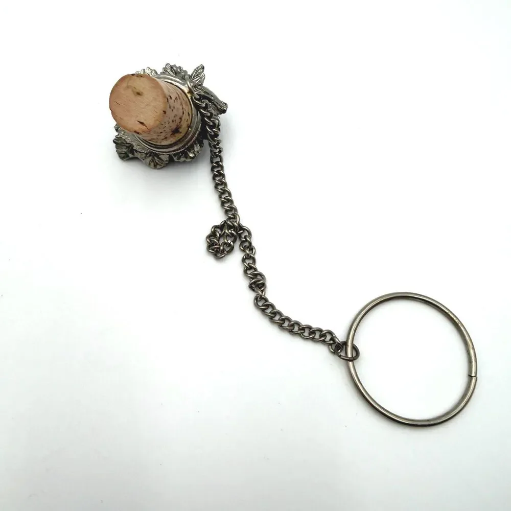 Grape Cluster Wine Bottle Stopper & Mariposa Wine Bottle Shaped Napkin Weight